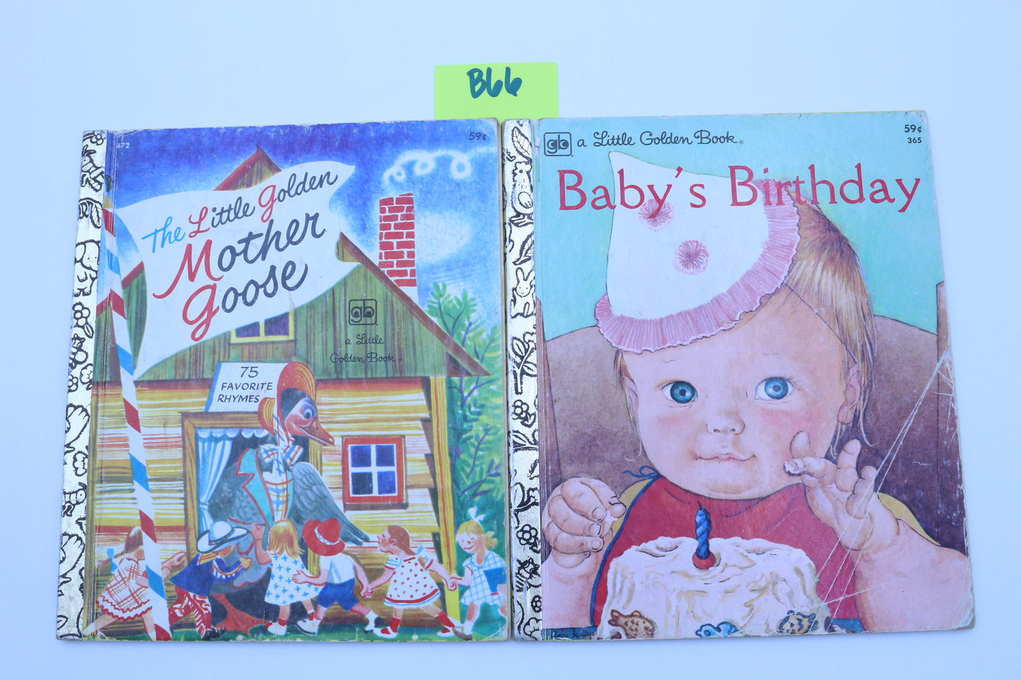 Little Golden Books Mother Goose or Baby's Birthday