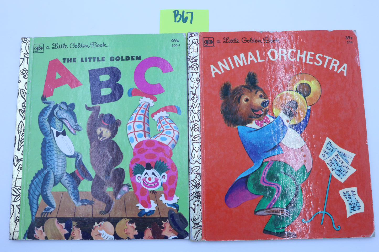 Little Golden Books ABC or Animal Orchestra