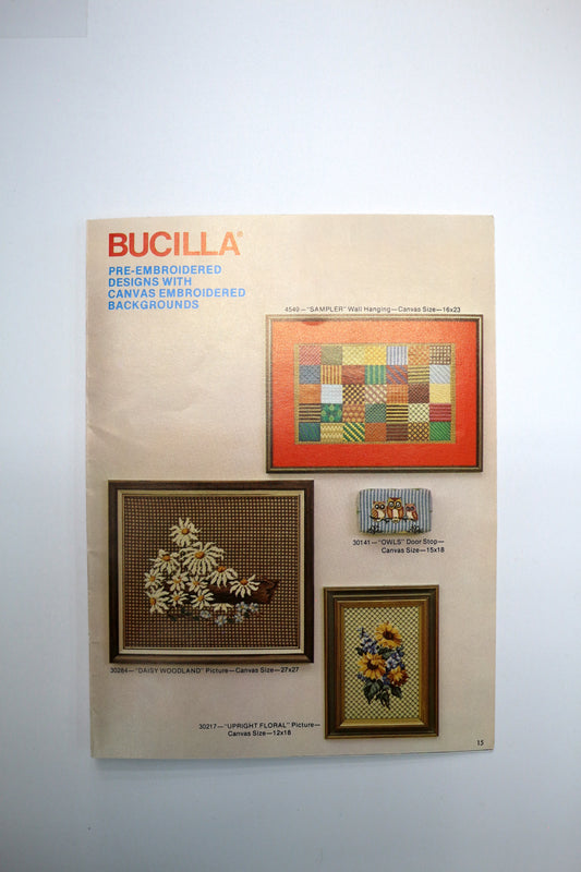 Bucilla Canvas Embroidery Stitches