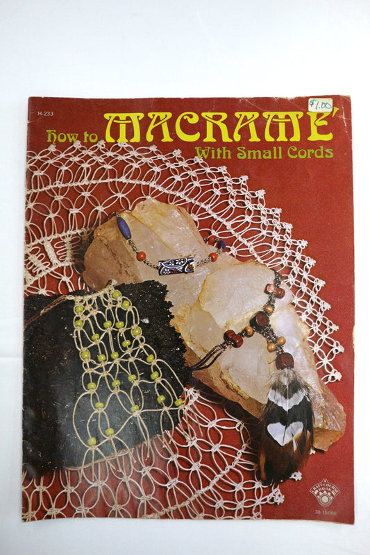 Vintage Macrame with Small Cords Magazine