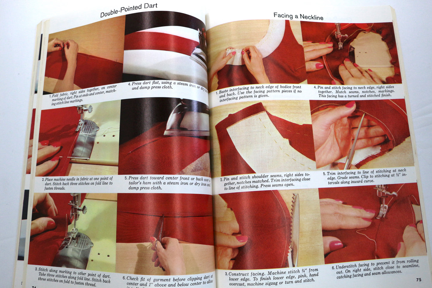 McCalls Step by Step Sewing Book
