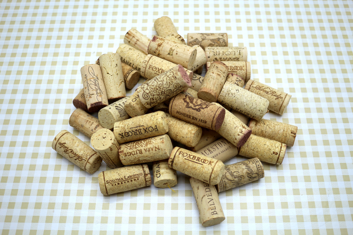 Used Wine Corks, Natural Wine Corks - 25 Count