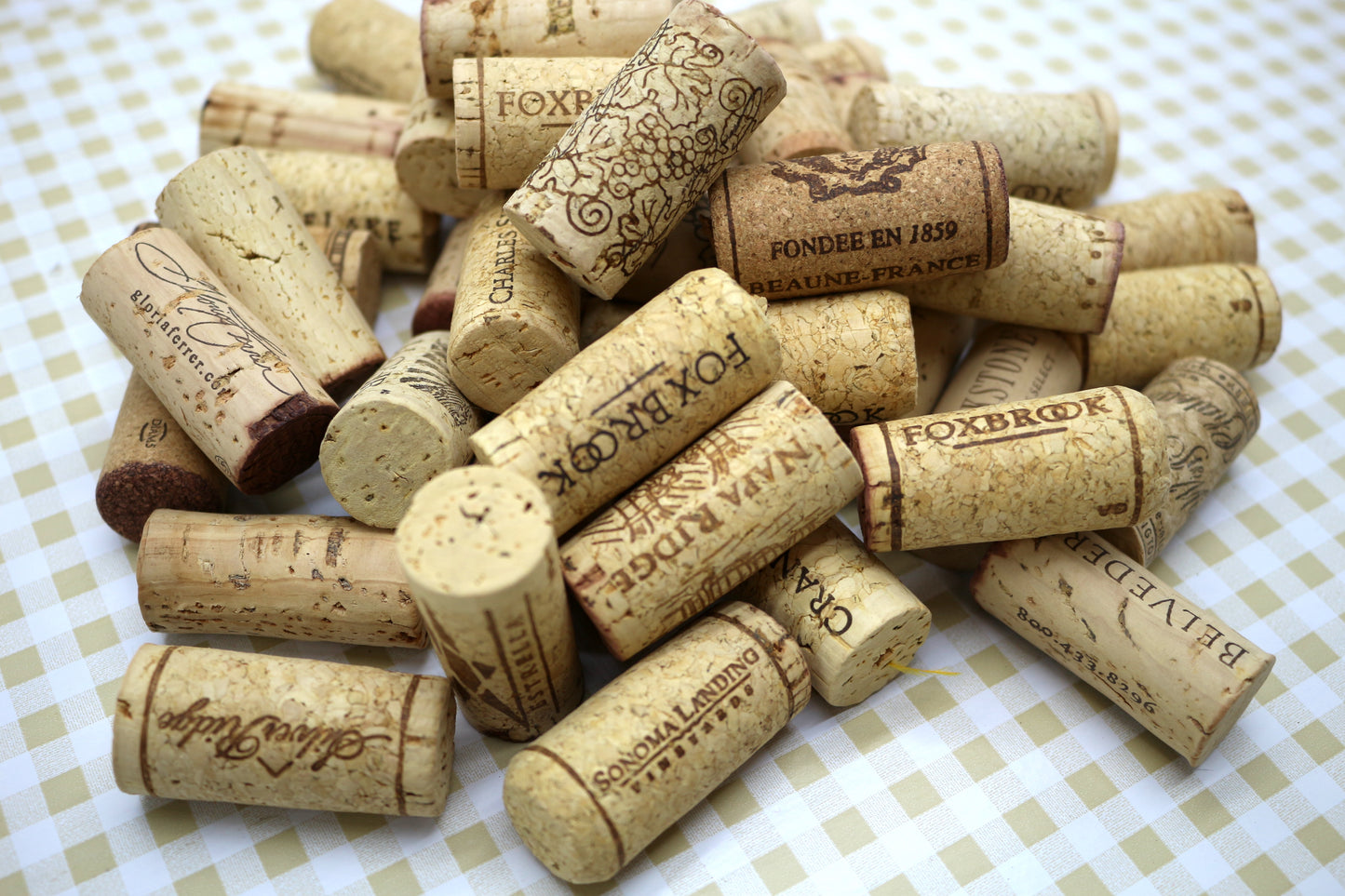 Used Wine Corks, Natural Wine Corks - 25 Count