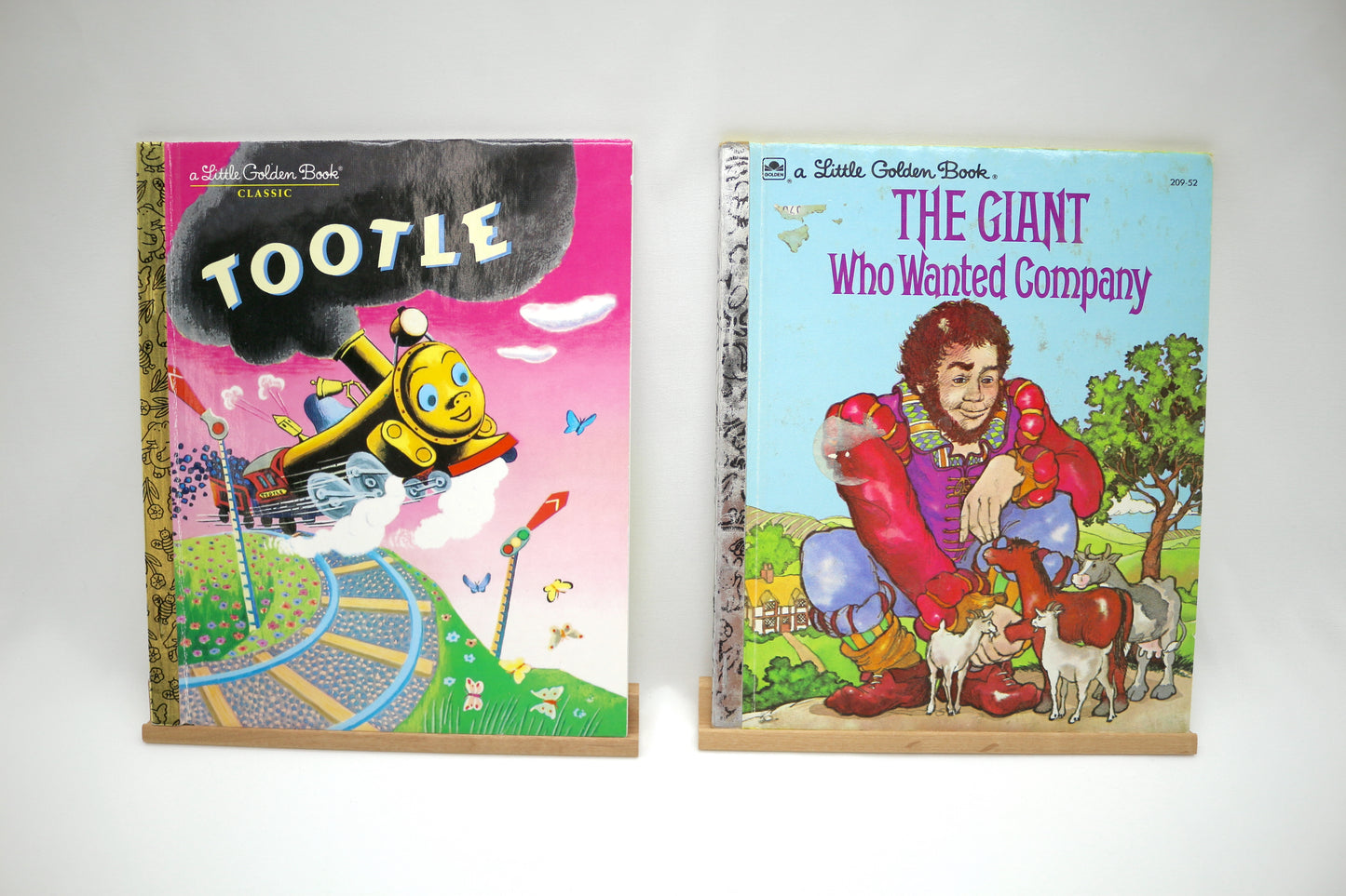 Little Golden Books Tootle OR Little Golden Books The Giant who wanted Company