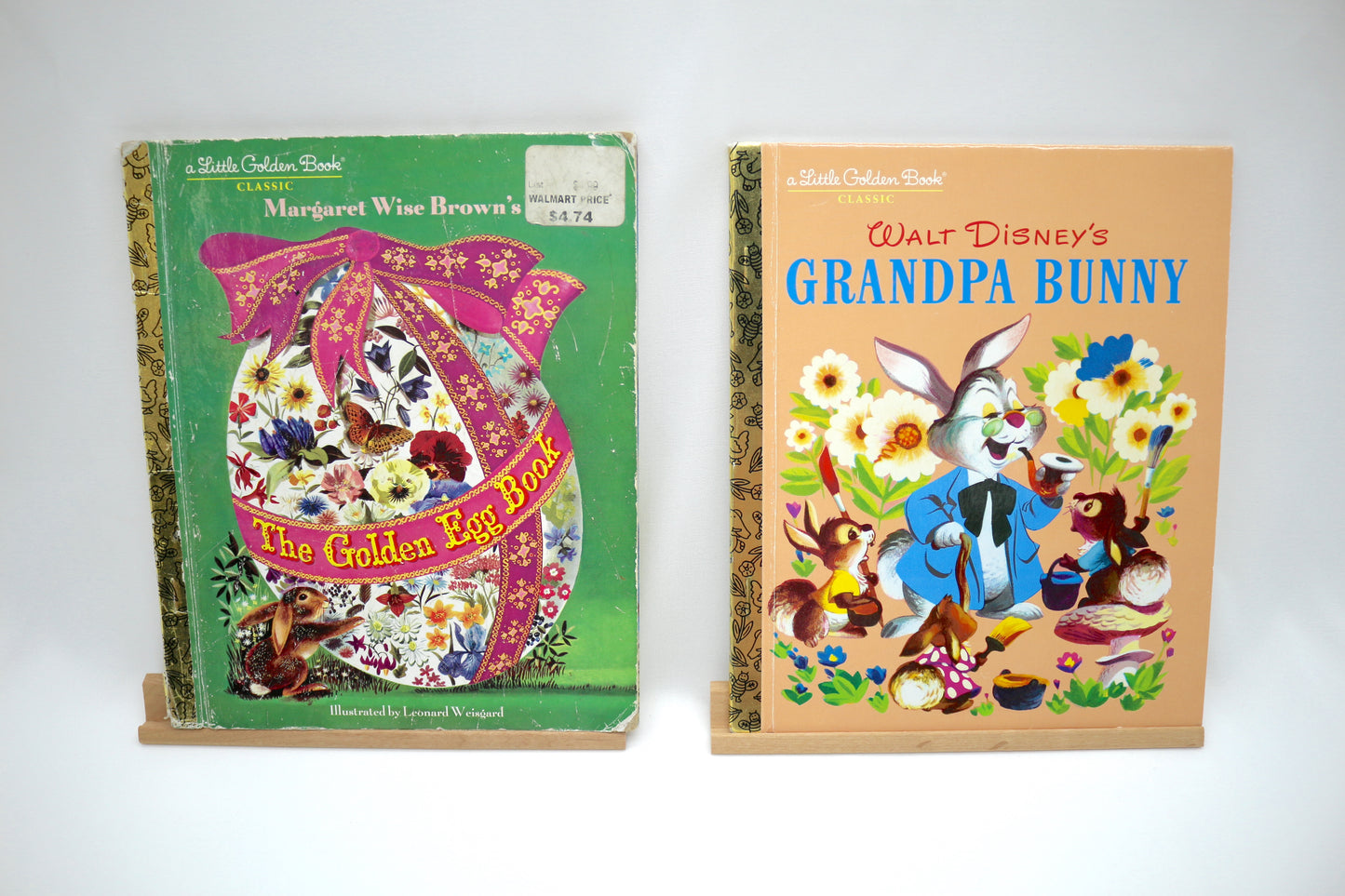 Little Golden Book The Golden Egg Book OR Little Golden Book Disney's Grandpa Bunny
