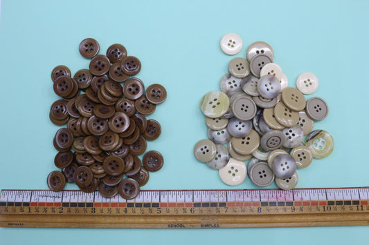 Iced Coffee Button Bundle or Coffee and Cream Button Bundle