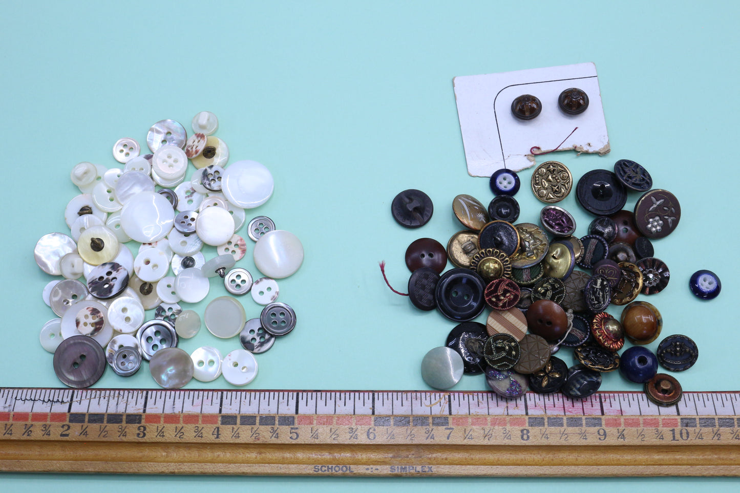Vintage Button Bundles Light Bundle or Dark Bundle