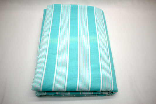 Sunstained Turquoise Cotton Fabric