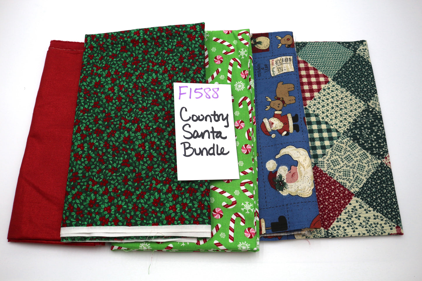 Country Time Christmas Fabric Bundle
