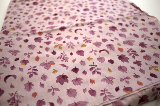 Purple Mountain Harvest Cotton Fabric 45" x 1.25 yds