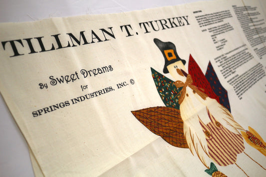 Tillman T. Turkey Fabric Door Panel By Sweet Dreams