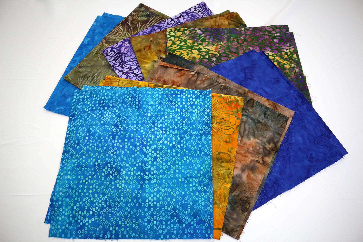 Batik Fabric Sampler Bundle