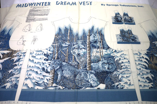 Mid-Winters Dream Vest Fabric Panel