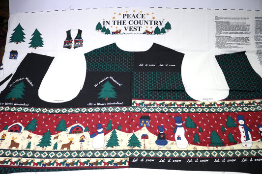 Peace in the Country Cut & Sew Fabric Panel