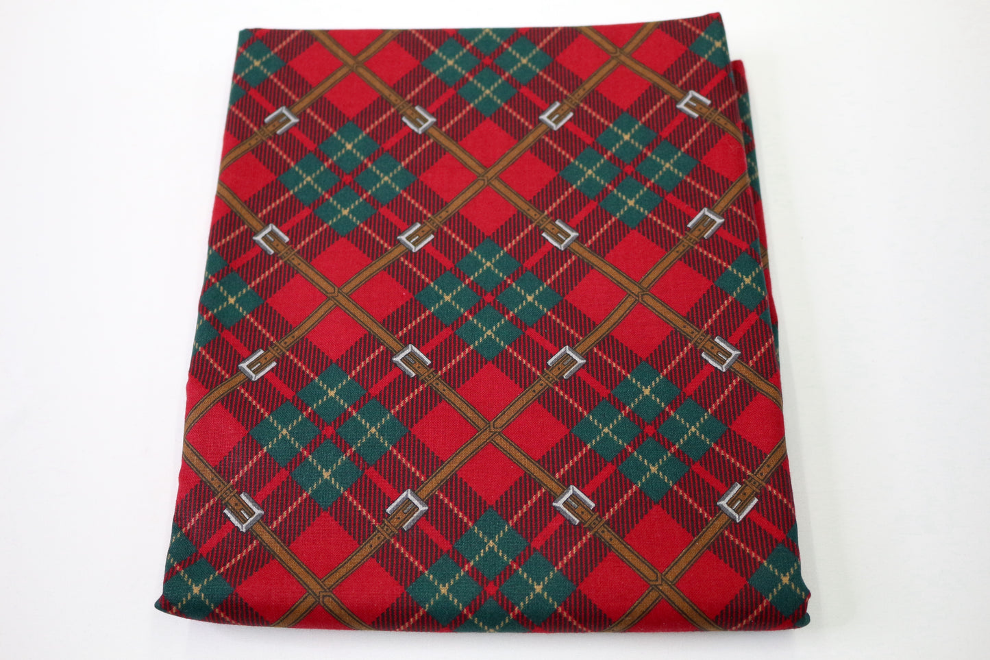 Santa Claus' Belt Cotton Fabric 46" x 2 yds