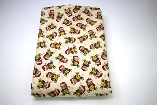 Joy Bears Cotton Fabric 45" x 5 yds