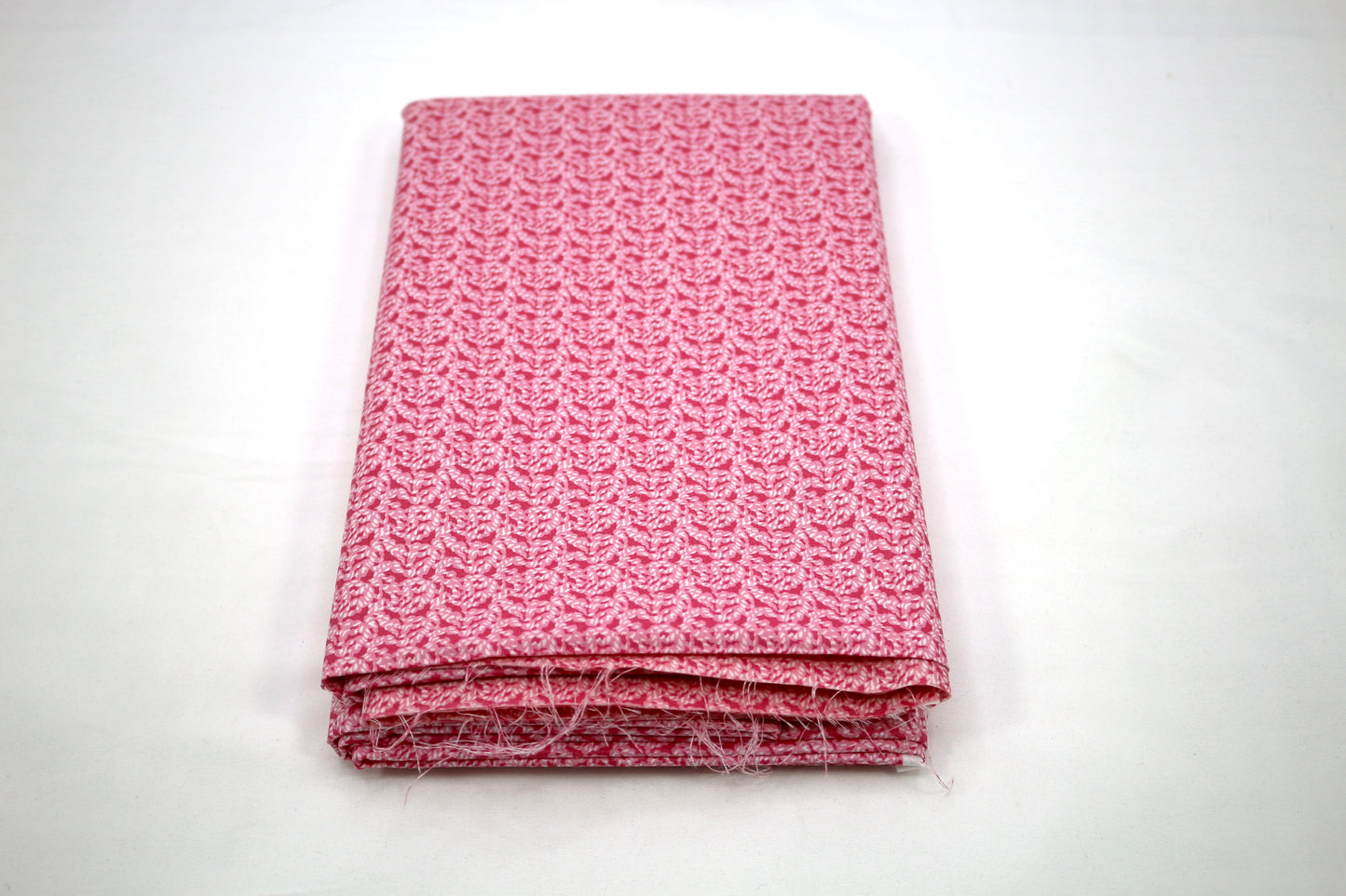 Small Pink Ropes Cotton Fabric 45" x 2 yds