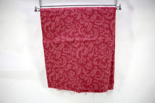 Pink Fleur De Lis Cotton Fabric 45" x 1.5 yds