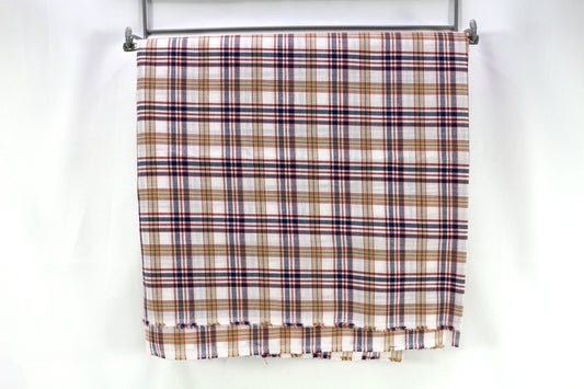 Old Spice Plaid Cotton Fabric 60" x 1.25 yds