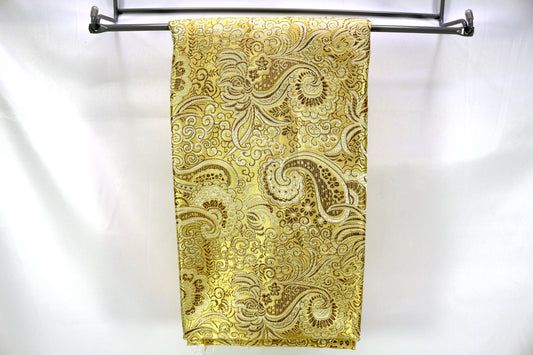 The Kings Gold Taffeta Fabric 46" x 1 yd