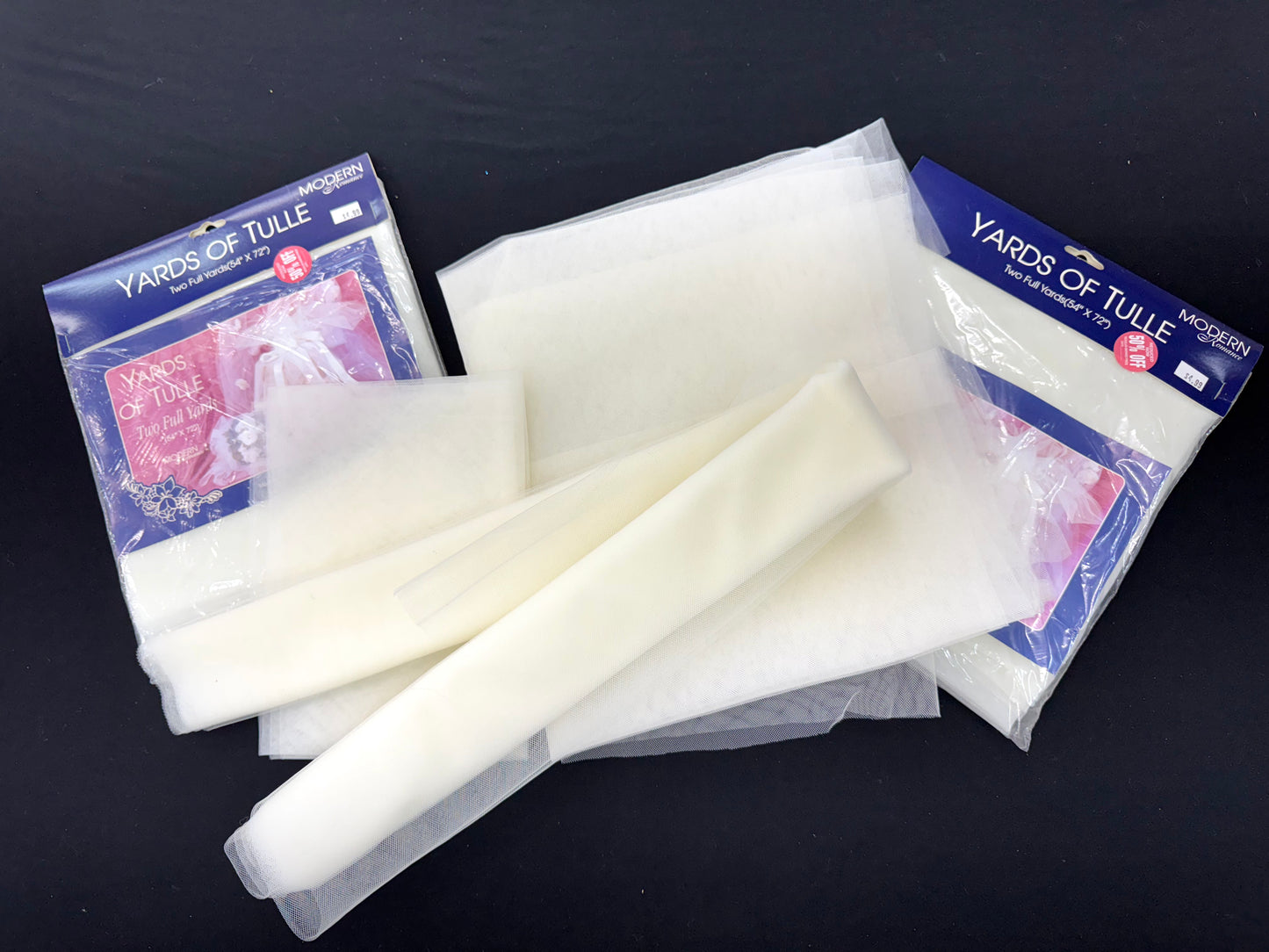 Off White Tulle Bundle