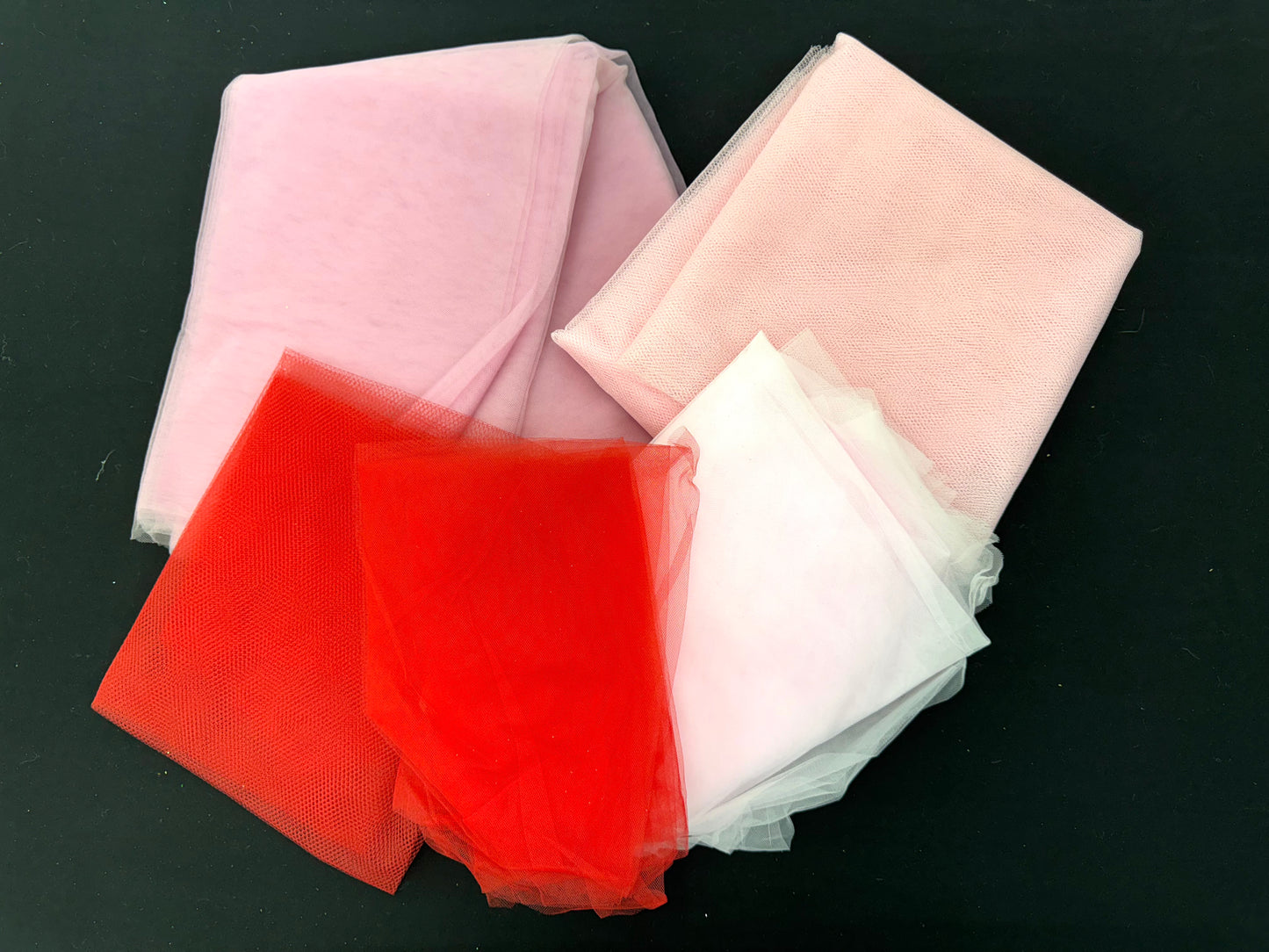 Pink and Red Tulle Bundle