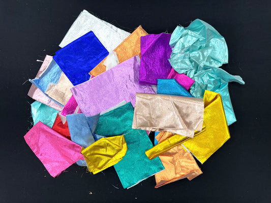 Lame Fabric Pieces Bundle