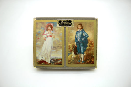 Victorian Woman & Man Playing Cards, Bridgerton Style Playing Cards