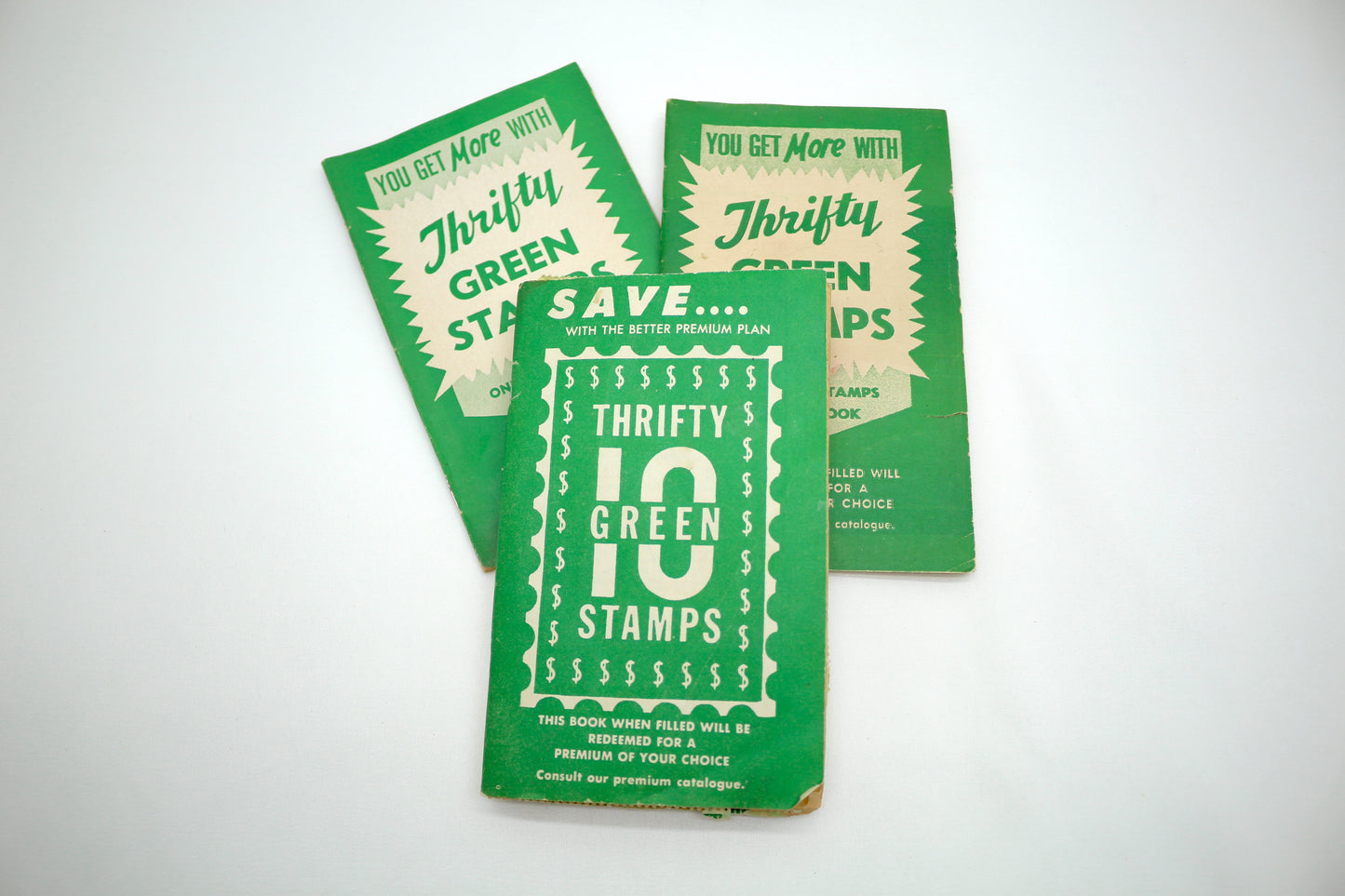 Thrifty Green Stamp Booklet Grab Bag