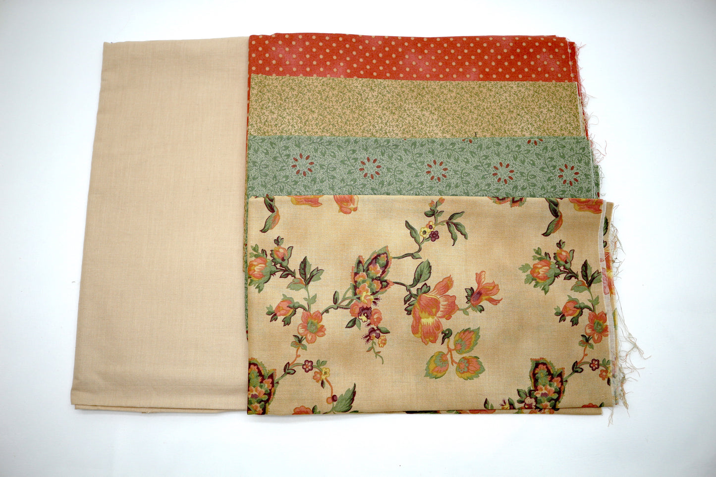 Vintage Cottage Vibes Cotton Fabric Bundle