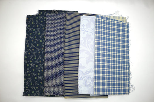 Blueberry Summer Salad Cotton Fabric Bundle