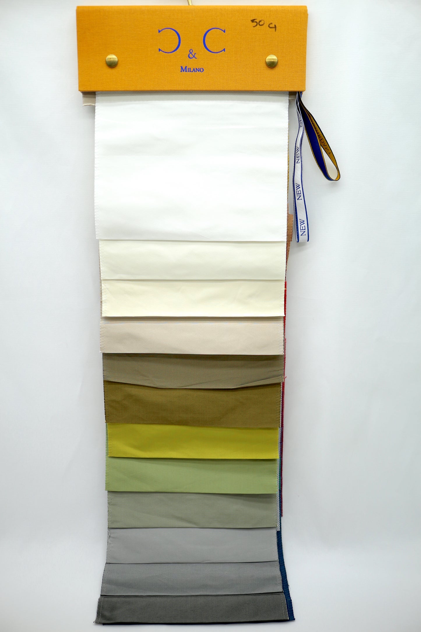 C & C Milano Solids Fabric Showroom Sample