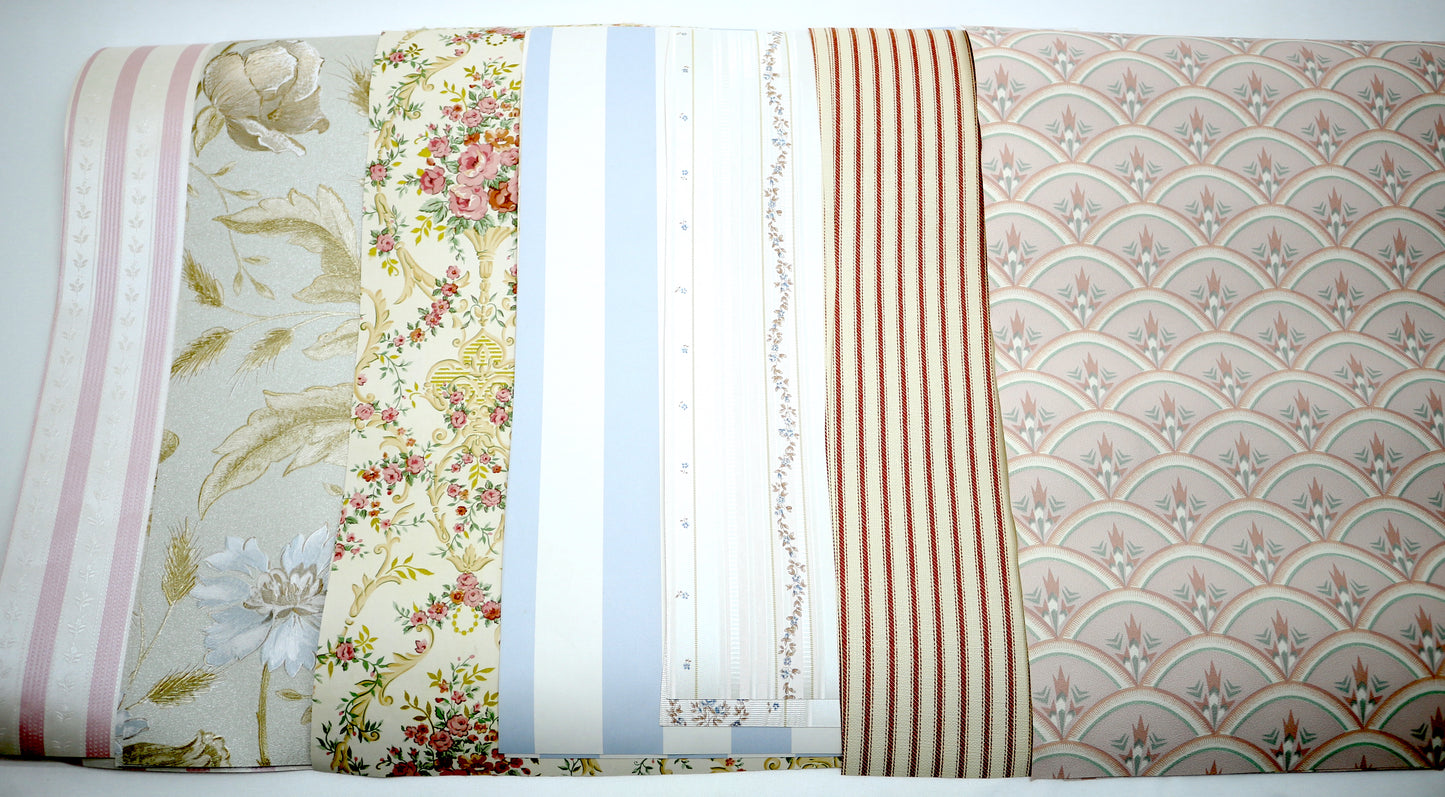 Wallpaper Packs• Vintage• Wallpaper Bundle• Ephemera Paper• Collage• Junk Journals• Scrapbooking• Decorative Paper• 9 x 13 inch 16 Pieces