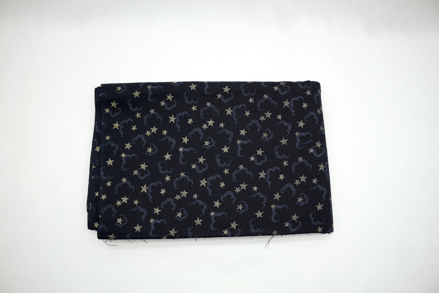 Nighttime Sky Cotton Fabric 44" x 2.75 yds