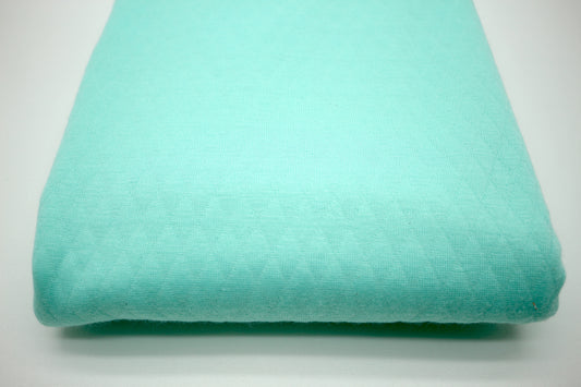 Quilted Seafoam Fabric 47" x 1.5 yds