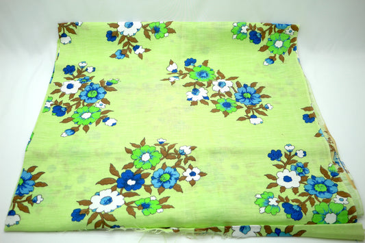 Summertime Greens Cotton Fabric 45" x 2 yds