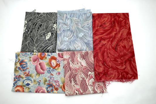 Asian Inspired Remnant Fabric Pack