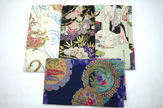 Asian Inspired Remnant Fabric Pack