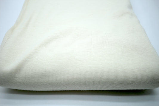 Cream Jersey Knit Fabric 19" x 2.5 yds