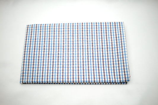50's Inspired Plaid Cotton Fabric 46" x 1 yd