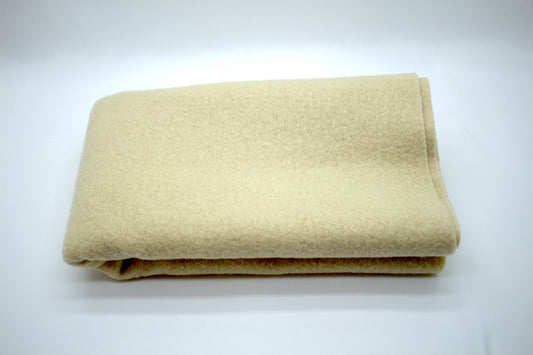 Brown Sugar Oatmeal Wool Fabric 28" x 42"