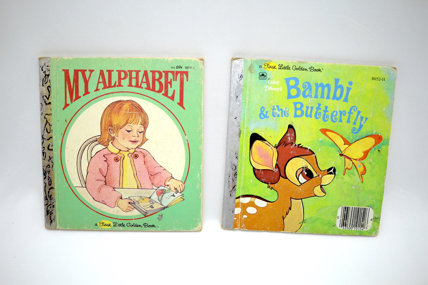 Little Golden Book My Alphabet OR Bambi & the Butterfly