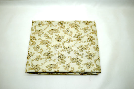 Vintage Daisy Kingdom Scroll Allover Cotton Fabric 45" x 1.5 yds