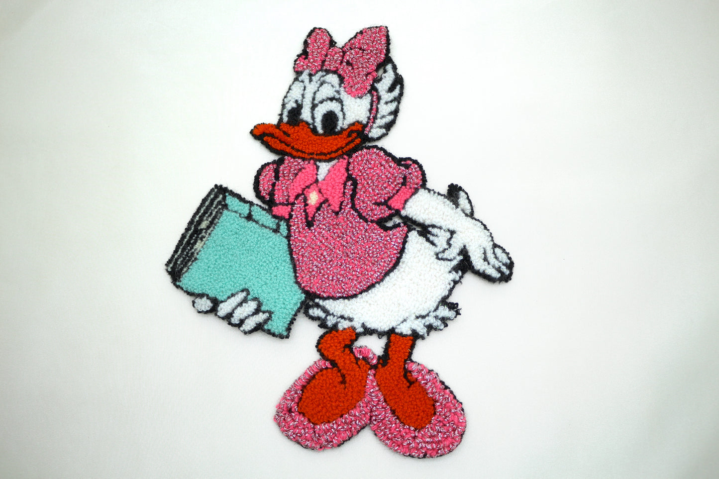 Disney Handmade Patches Donald Duck, Daisy Duck & Pluto