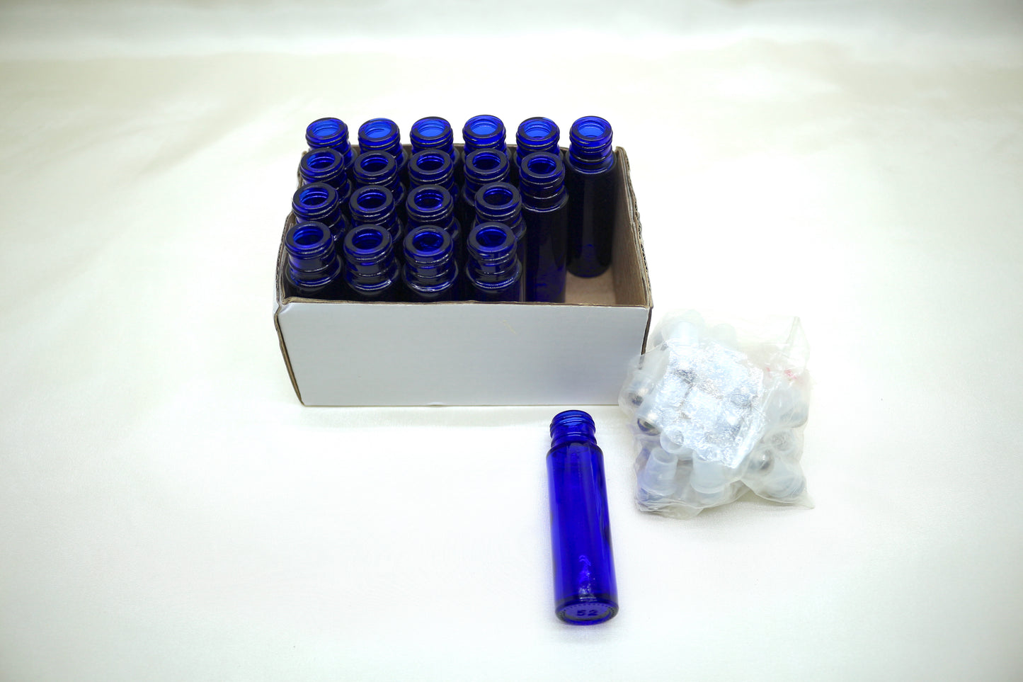 Cobalt Blue Roller Bottles, Tincture Bottles