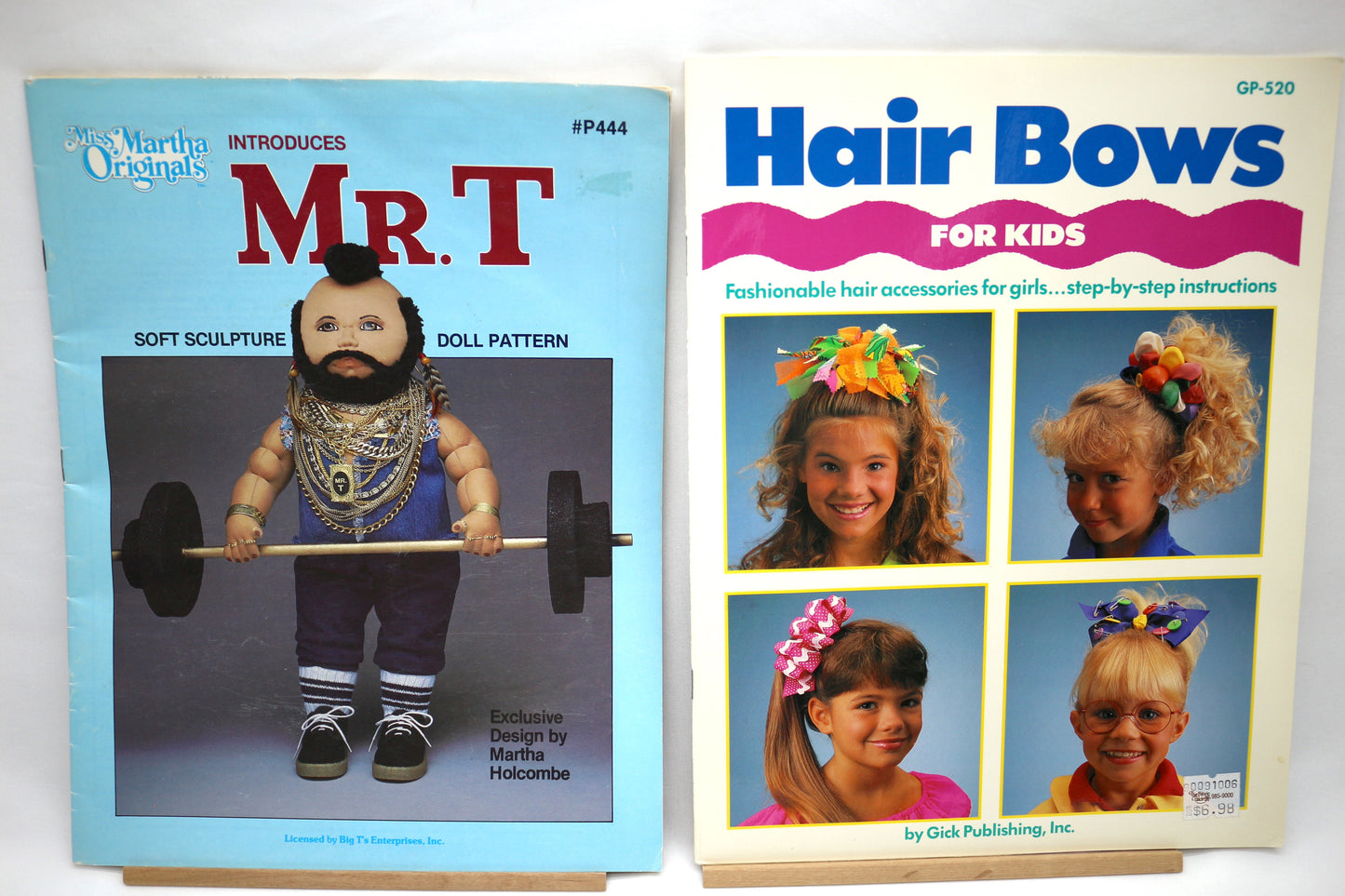 Mr. T Doll Pattern Book OR Hair Bows How To