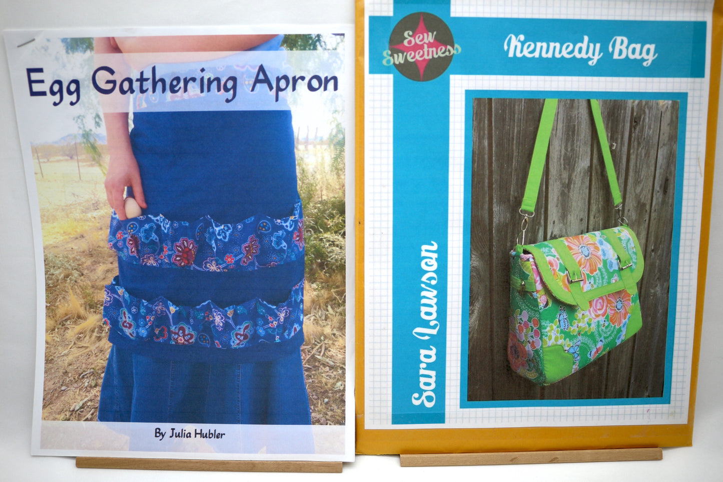 Egg Gathering Apron PDF Sewing Pattern OR Sew Sweetness Kennedy Bag PDF Sewing Pattern