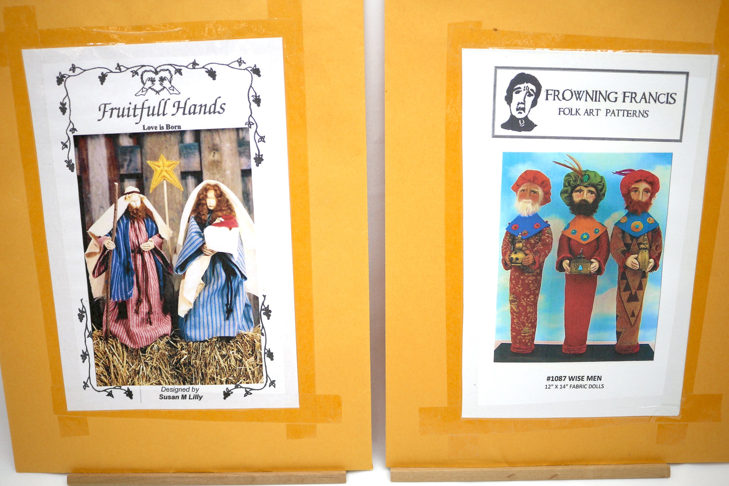 Fruitful Hands PDF Doll Sewing Pattern OR Wise Men PDF Doll Sewing Pattern