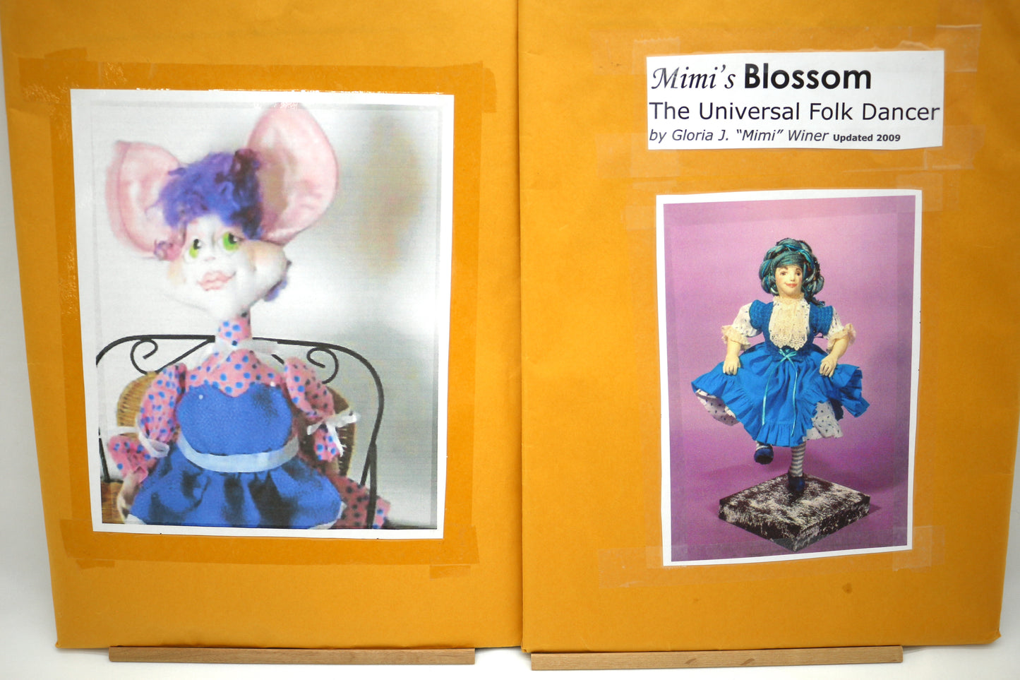 Mom Mouse PDF Doll Sewing Pattern OR Universal Folk Dancer PDF Doll Sewing Pattern