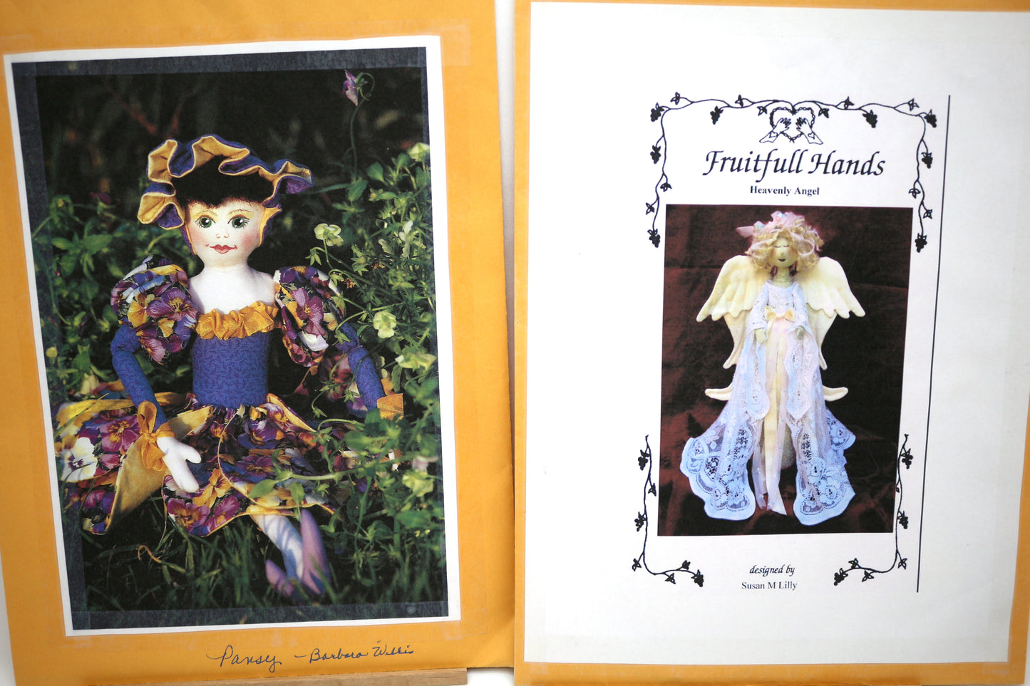 Pansy Fairy PDF Doll Sewing Pattern OR Heavenly Angel PDF Doll Sewing Pattern